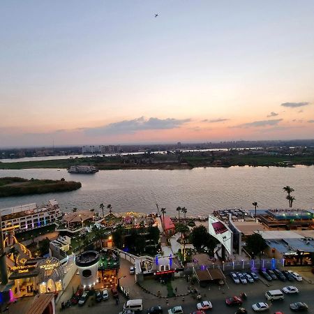 Amazing Nile View And Pyramids Apartment Kairo Exterior foto