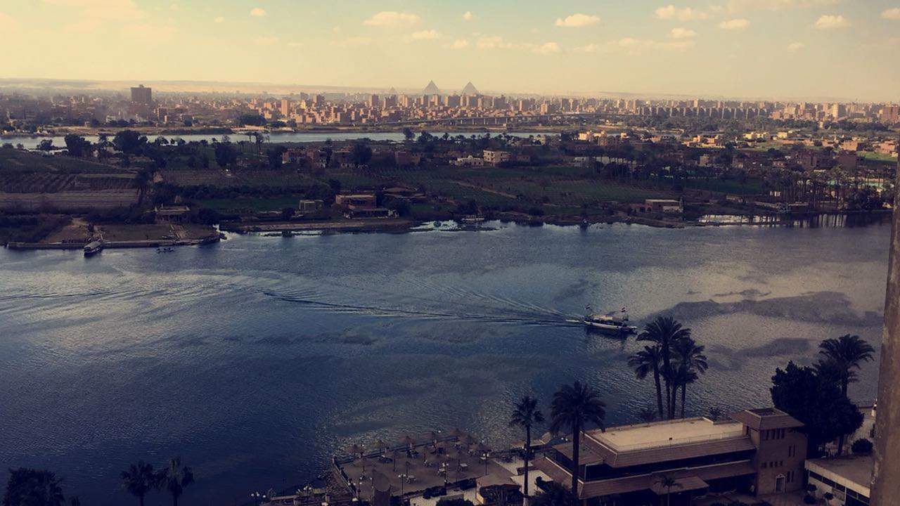 Amazing Nile View And Pyramids Apartment Kairo Exterior foto